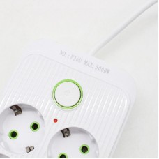 Сетевой фильтр 3м (10×220В+4×USB+1×Type-C) Тк-13, Белый