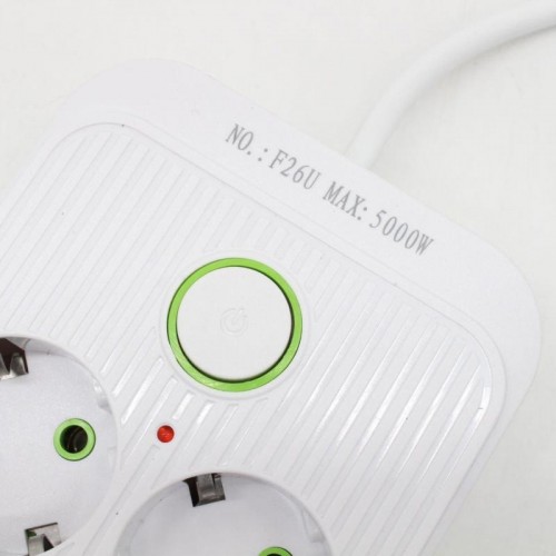 Удлинитель электрический 5м, 10×220В+4×USB+1×Type-C, Тк-15, Белый Удлинитель электрический 5м, 10×220В+4×USB+1×Type-C, Тк-15, Белый