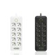 Удлинитель электрический 5м, 10×220В+4×USB+1×Type-C, Тк-15, Белый