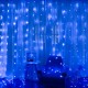 Гирлянда штора от сети, 3х2м, 240LED, G-49, Синий