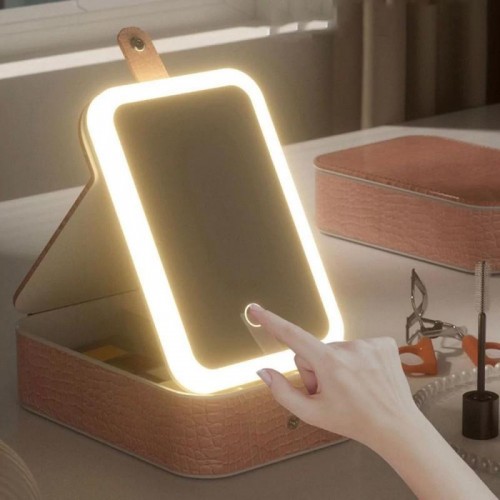 Косметичка дорожня із LED дзеркалом GT-245 Косметичка дорожня із LED дзеркалом GT-245