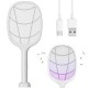 Электрическая мухобойка-ловушка для комаров, с USB