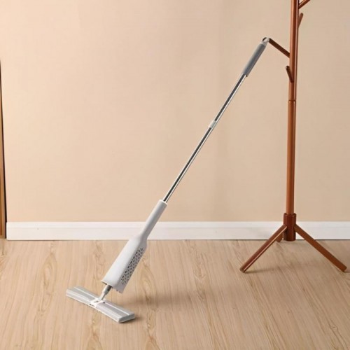 Швабра з відтискачем 147 см + 1 насадка, Household mop LY-12, Білий Швабра з відтискачем 147 см + 1 насадка, Household mop LY-12, Білий