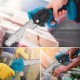 Акумуляторна ланцюгова пилка + садовий секатор 2 акумулятори, 21V