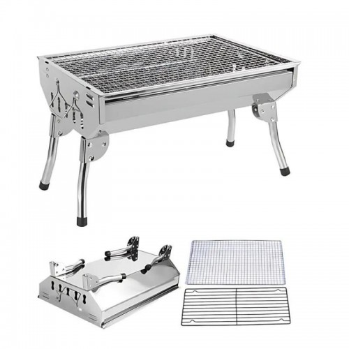 Переносний мангал із ґратами 48х33х29см, GP-4274 Переносний мангал із ґратами 48х33х29см, GP-4274