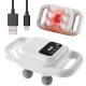 Перкусійний масажер для тіла 6 головок, 9 режимів, USB, YM-K60