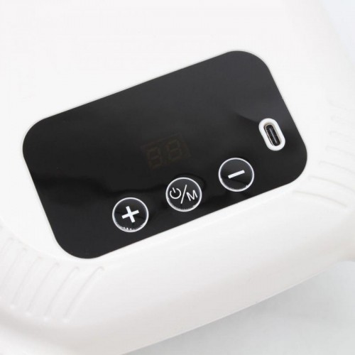 Перкусійний масажер для тіла 6 головок, 9 режимів, USB, YM-K60