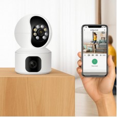 WiFi камера видеонаблюдения 4МП с ночным видением для дома