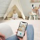 WiFi камера відеоспостереження з нічним баченням внутрішня, 4МП