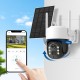 Wi-Fi Камера відеоспостереження із сонячною панеллю