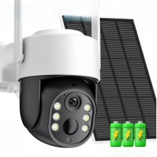Wi-Fi камера видеонаблюдения на солнечной панели 1080p