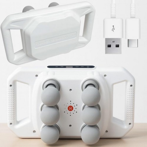 Масажер для тіла, 6 роликів, від USB