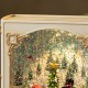 Музыкальный ночник новогодний Рождественская книга 19,1×13,2см, от USB, WDL-24023А