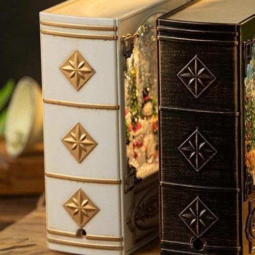 Музыкальный ночник новогодний Рождественская книга 19,1×13,2см, от USB, WDL-24023А Музыкальный ночник новогодний Рождественская книга 19,1×13,2см, от USB, WDL-24023А