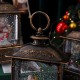 Новорічний світильник від батарейок «Ялинка» 13х7х3см, WDL-24061D