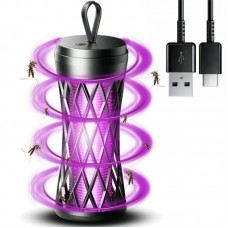 Електричний знищувач комах від USB — антимоскітна лампа з зарядкою