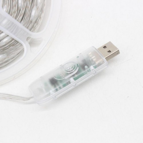 Світлодіодна стрічка RGB 10м, 100LED, від USB+пульт Світлодіодна стрічка RGB 10м, 100LED, від USB+пульт