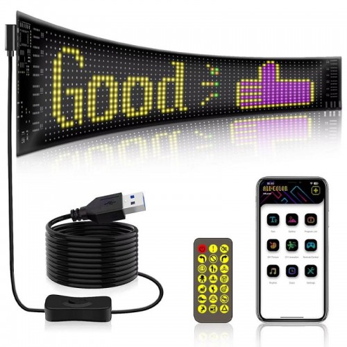 Гибкая LED панель 120x595мм, с WiFi, RGB + пульт