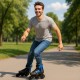 Розсувні ролики для дорослих, 39-42р, Speed Power, Сині