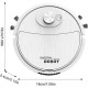 Акумуляторний робот пилосос 3в1 c USB, SWEEPING ROBOT 8088