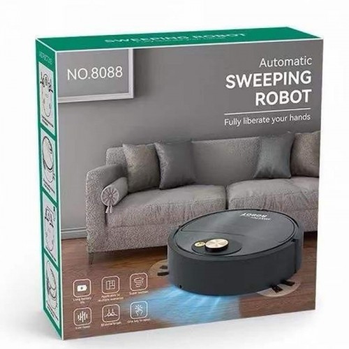 Акумуляторний робот пилосос 3в1 c USB, SWEEPING ROBOT 8088 Акумуляторний робот пилосос 3в1 c USB, SWEEPING ROBOT 8088