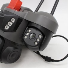 Вулична Wi-Fi камера відеоспостереження 12MP V380 з нічним видінням