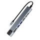 Универсальный USB-C хаб 8 в 1, USB 3.0
