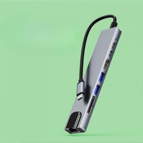 Универсальный USB-C хаб 8 в 1, USB 3.0 Универсальный USB-C хаб 8 в 1, USB 3.0