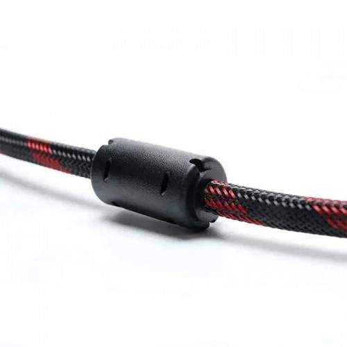 Мультимедійний кабель HDMI-DVI (1,5м), у тканинній обмотці
