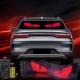 Світлодіодна LED панель для авто 35х10, USB+пульт