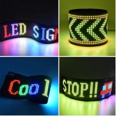 LED панель для авто 35х10 з USB і пультом керування