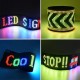 Світлодіодна LED панель для авто 35х10, USB+пульт