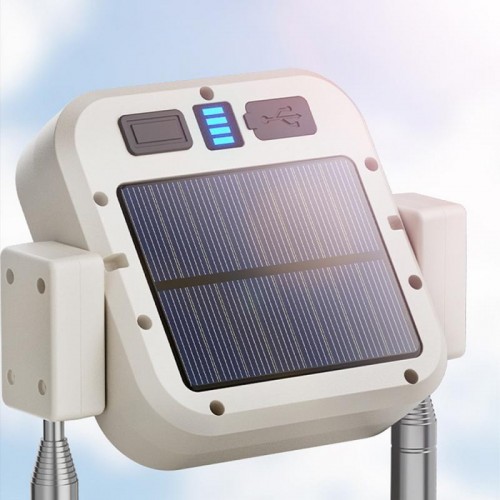 Фонарь-прожектор на солнечной батарее, с PowerBank, 165см