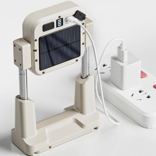 Фонарь-прожектор на солнечной батарее, с PowerBank, 165см