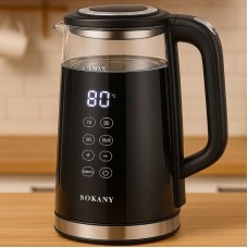 Электрический чайник с дисплеем SK-09050, 1,7 л, 2200Вт