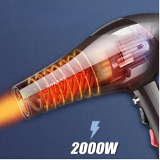 Фен для волосся 2000W SK-14008 з 3 насадками та іонізацією