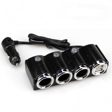 Автомобільний розгалужувач прикурювача CTC-611 2хUSB 120W