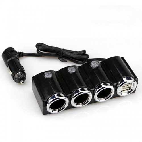 Автомобільний зарядний пристрій прикурювач 2хUSB, 120W, CTC-611 Автомобільний зарядний пристрій прикурювач 2хUSB, 120W, CTC-611