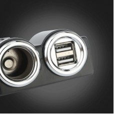 Автомобільний розгалужувач прикурювача CTC-611 2хUSB 120W