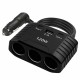 Автомобильный разветвитель прикуривателя (USB + 2хType-C) 120W, CTC-604