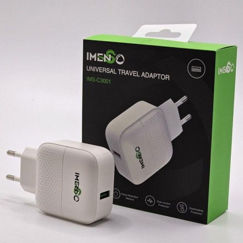 Адаптер для заряджання, 1xUSB Адаптер для заряджання, 1xUSB
