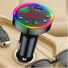 FM-трансмітер з Bluetooth та USB 3.1A CTC-109 для авто