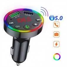 FM-трансмітер з Bluetooth та USB 3.1A CTC-109 для авто