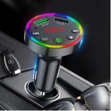 FM-трансмітер з Bluetooth та USB 3.1A CTC-109 для авто