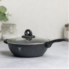 Сковорода 32 см з кришкою Top Kitchen TK00096 антипригарна
