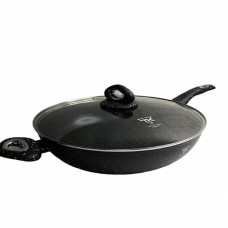 Сковорода 32 см з кришкою Top Kitchen TK00096 антипригарна