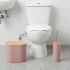 Набір аксесуарів для ванної кімнати 8 предметів, Рожевий