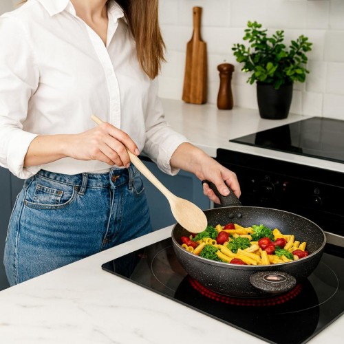 Сотейник-казан с крышкой 5л, 32 см, Top Kitchen TK00095 Сотейник-казан с крышкой 5л, 32 см, Top Kitchen TK00095