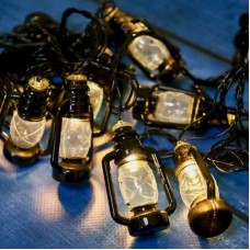 Світлодіодна гірлянда-нитка 7м, 20 LED, USB, теплий світло