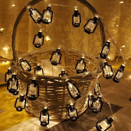 Гірлянда світлодіодна нитка, 7м, 20 LED, від USB, жовте світло Гірлянда світлодіодна нитка, 7м, 20 LED, від USB, жовте світло
